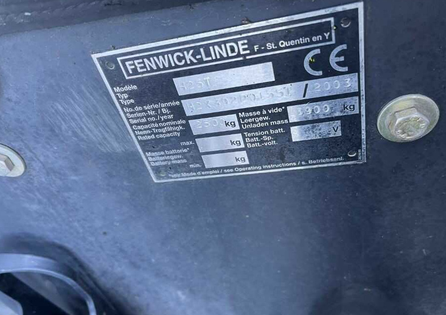 Linde H25T - Carretilla elevadora de gas: foto 4 Linde H25T - Carretilla elevadora de gas: foto 4