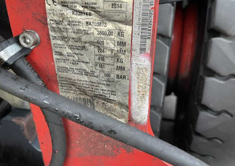 Carretilla elevadora de gas Linde H35T-02: foto 8