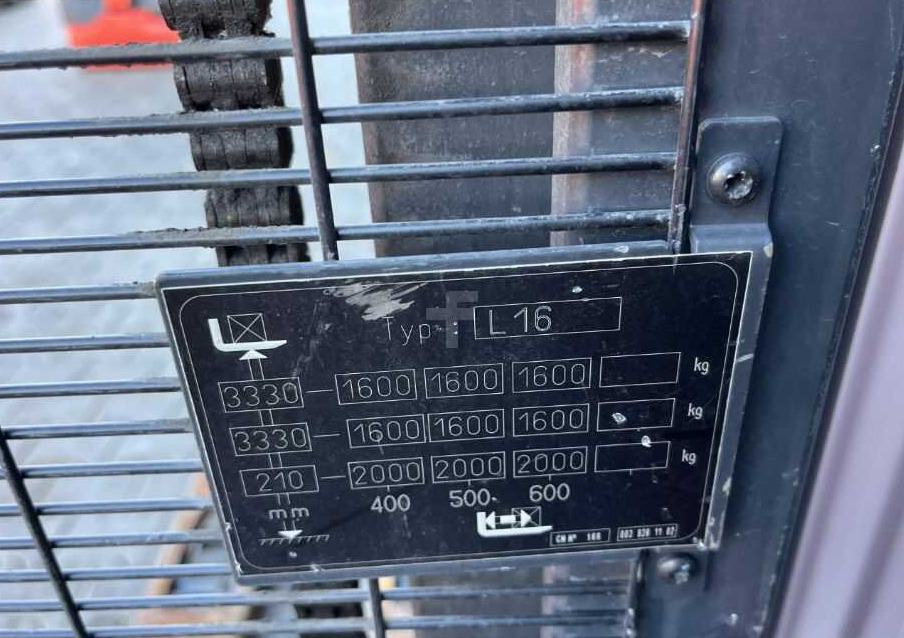 Linde L16 - Apilador: foto 5 Linde L16 - Apilador: foto 5