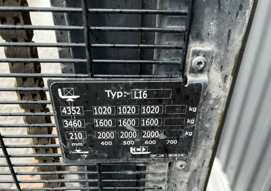 Linde L16i - Apilador: foto 5 Linde L16i - Apilador: foto 5