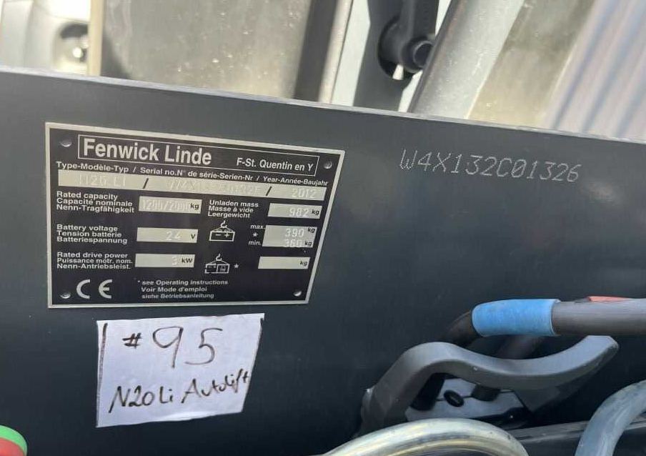 Linde N20Li - Recoge pedidos: foto 5 Linde N20Li - Recoge pedidos: foto 5