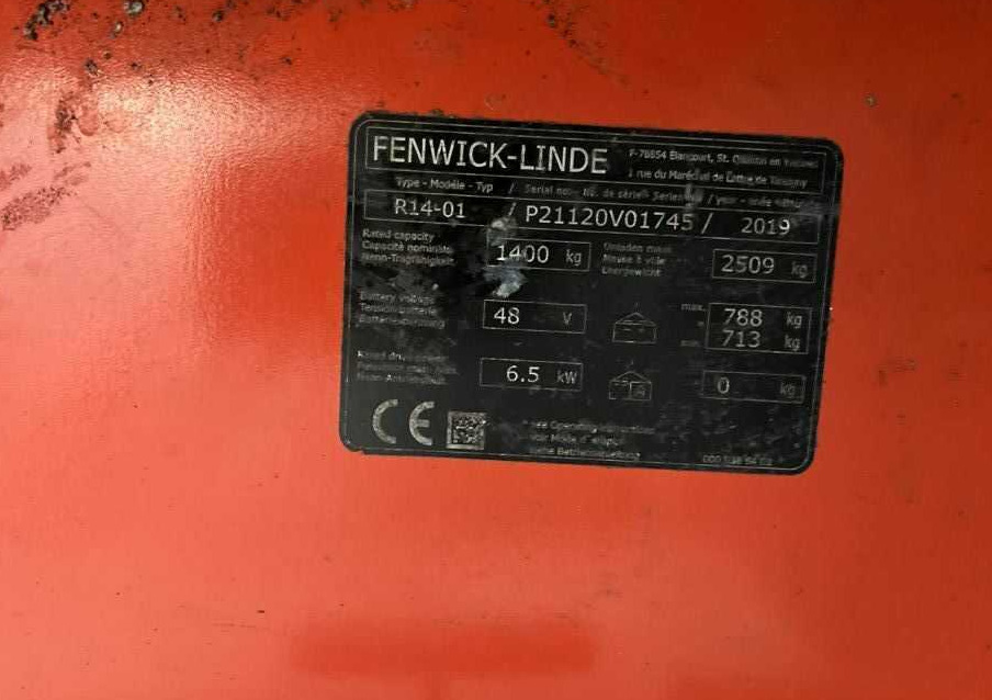 Linde R14-01 - Retráctil: foto 4 Linde R14-01 - Retráctil: foto 4