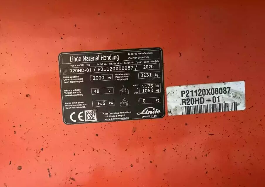 Linde R20HD-01 - Retráctil: foto 4 Linde R20HD-01 - Retráctil: foto 4