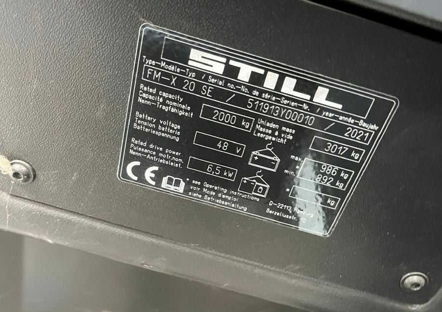 Still FMX20SE - Retráctil: foto 5 Still FMX20SE - Retráctil: foto 5