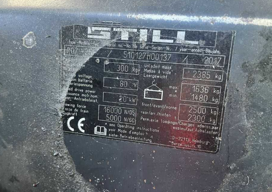 Leasing de  Still R07-25 Still R07-25: foto 9