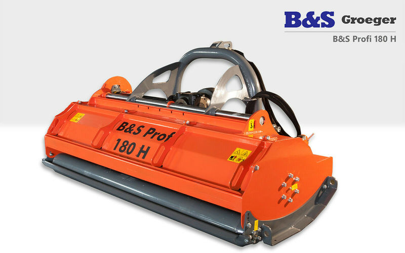 B&S Profi 180 H Schlegelmulcher Mulcher - Desbrozadora de martillos: foto 4 B&S Profi 180 H Schlegelmulcher Mulcher - Desbrozadora de martillos: foto 4