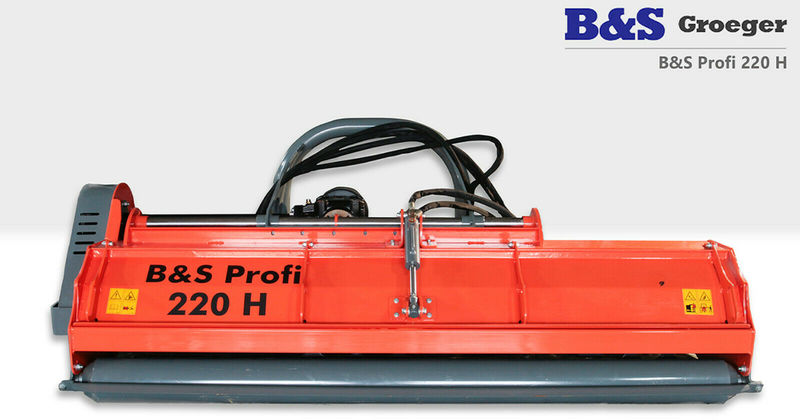 B&S Profi 220 H Schlegelmulcher Mulcher - Desbrozadora de martillos: foto 1 B&S Profi 220 H Schlegelmulcher Mulcher - Desbrozadora de martillos: foto 1
