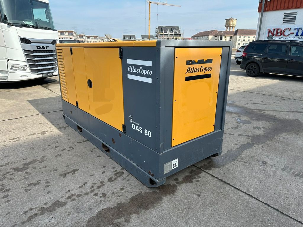 Atlas Copco ATLAS COPCO * QAS80 * 2008 * 1960 KG * TOP * - Generador industriale: foto 5 Atlas Copco ATLAS COPCO * QAS80 * 2008 * 1960 KG * TOP * - Generador industriale: foto 5