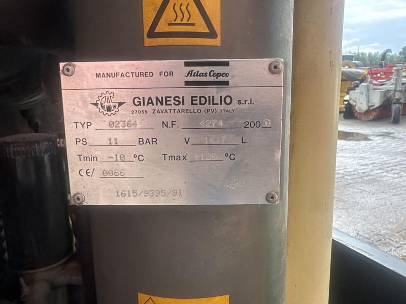 Compresor de aire Atlas-Copco Lucht compressor - Gebruikt: foto 8 Compresor de aire Atlas-Copco Lucht compressor - Gebruikt: foto 8