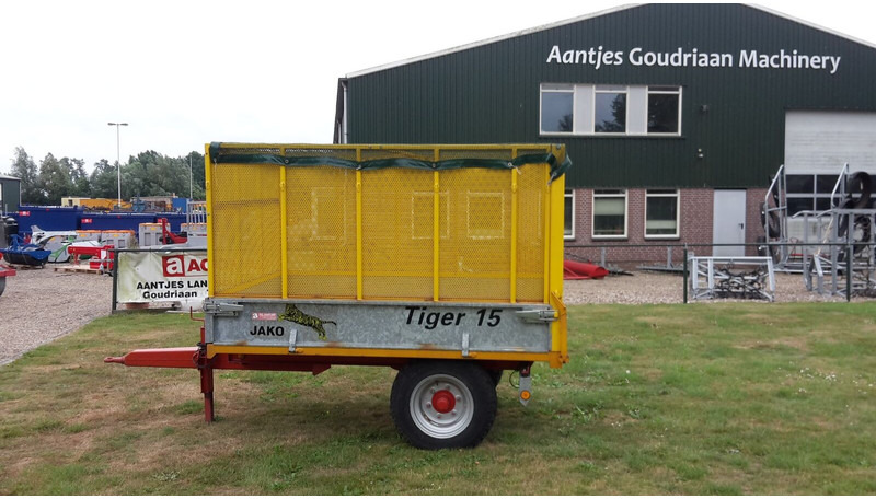 Jako tiger 15 met snipperopbouw - Remolque volquete: foto 2 Jako tiger 15 met snipperopbouw - Remolque volquete: foto 2