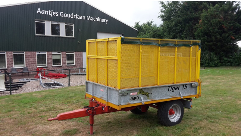 Jako tiger 15 met snipperopbouw - Remolque volquete: foto 1 Jako tiger 15 met snipperopbouw - Remolque volquete: foto 1