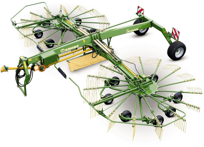 Krone Middenaflegharken met twee elementen - Henificadora: foto 1 Krone Middenaflegharken met twee elementen - Henificadora: foto 1