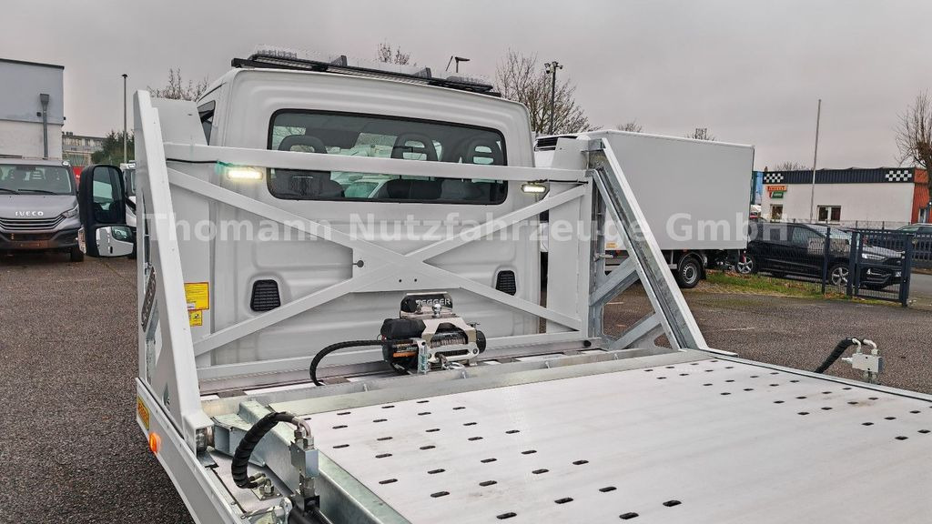 Grua de remolque autos, Furgoneta nuevo Iveco DAILY 70C18 Festplateau Alu Premium Doppelstock: foto 8