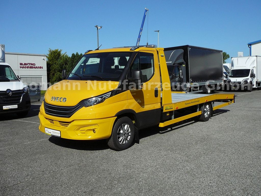 Iveco Daily 35S18 Autotransporter Aut. Luftfed. NAVI - Grua de remolque autos, Furgoneta: foto 1 Iveco Daily 35S18 Autotransporter Aut. Luftfed. NAVI - Grua de remolque autos, Furgoneta: foto 1