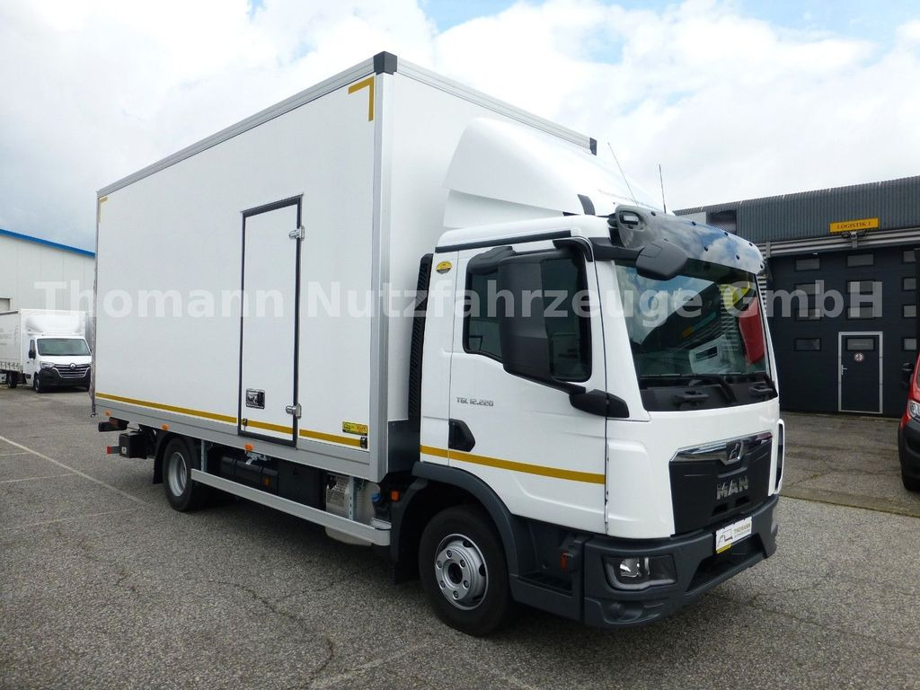 MAN TGL 12.220 4x2 BL CH Premium Koffer LBW - Camión caja cerrada: foto 1 MAN TGL 12.220 4x2 BL CH Premium Koffer LBW - Camión caja cerrada: foto 1