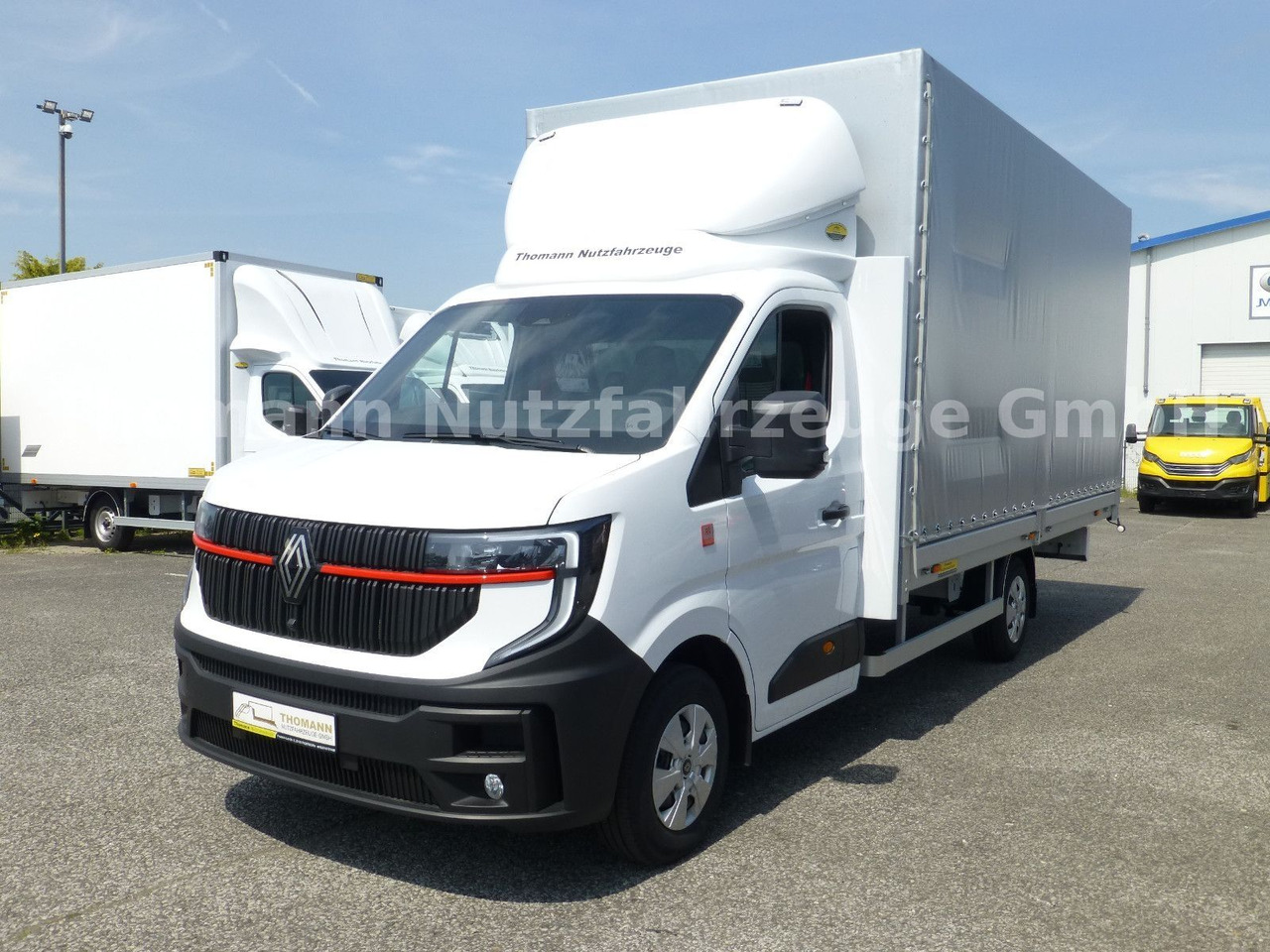 Renault NEW Master Pritsche Plane Vollalu - Furgoneta con lona: foto 2 Renault NEW Master Pritsche Plane Vollalu - Furgoneta con lona: foto 2