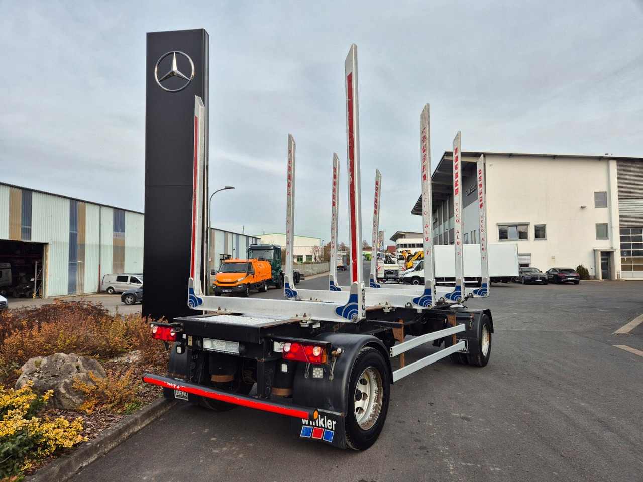 Befa 2S24LZ63 BPW - Remolque maderero: foto 3 Befa 2S24LZ63 BPW - Remolque maderero: foto 3