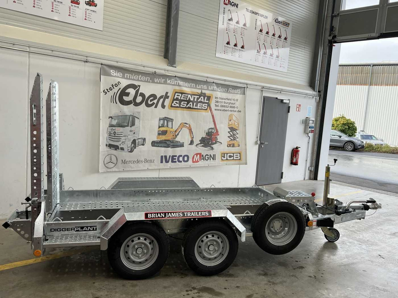 Brian James Cargo Digger Plant 2 / Länge: 2.800mm / 2.700kg - Remolque góndola rebajadas: foto 2 Brian James Cargo Digger Plant 2 / Länge: 2.800mm / 2.700kg - Remolque góndola rebajadas: foto 2