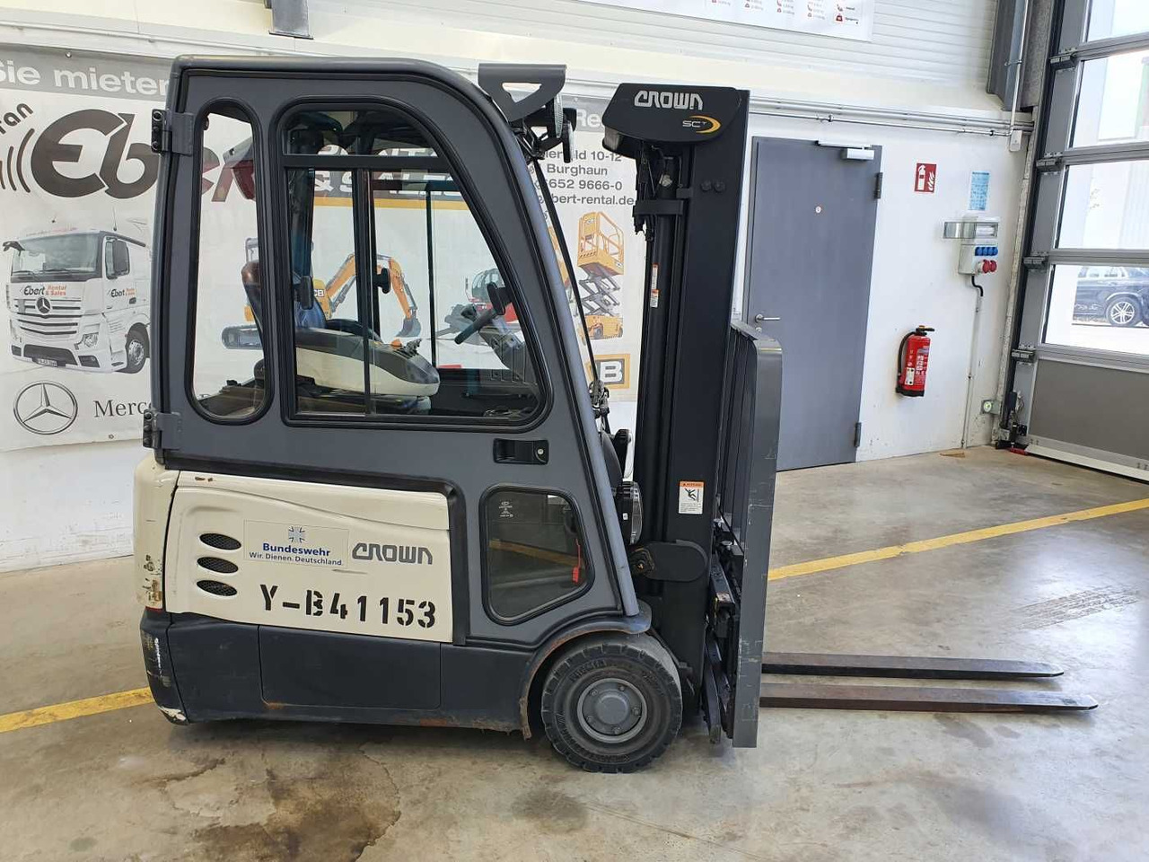 Crown SCT6020-1.3 /Triplex: 4.30m /Batterie 2020 - Carretilla elevadora eléctrica: foto 2 Crown SCT6020-1.3 /Triplex: 4.30m /Batterie 2020 - Carretilla elevadora eléctrica: foto 2