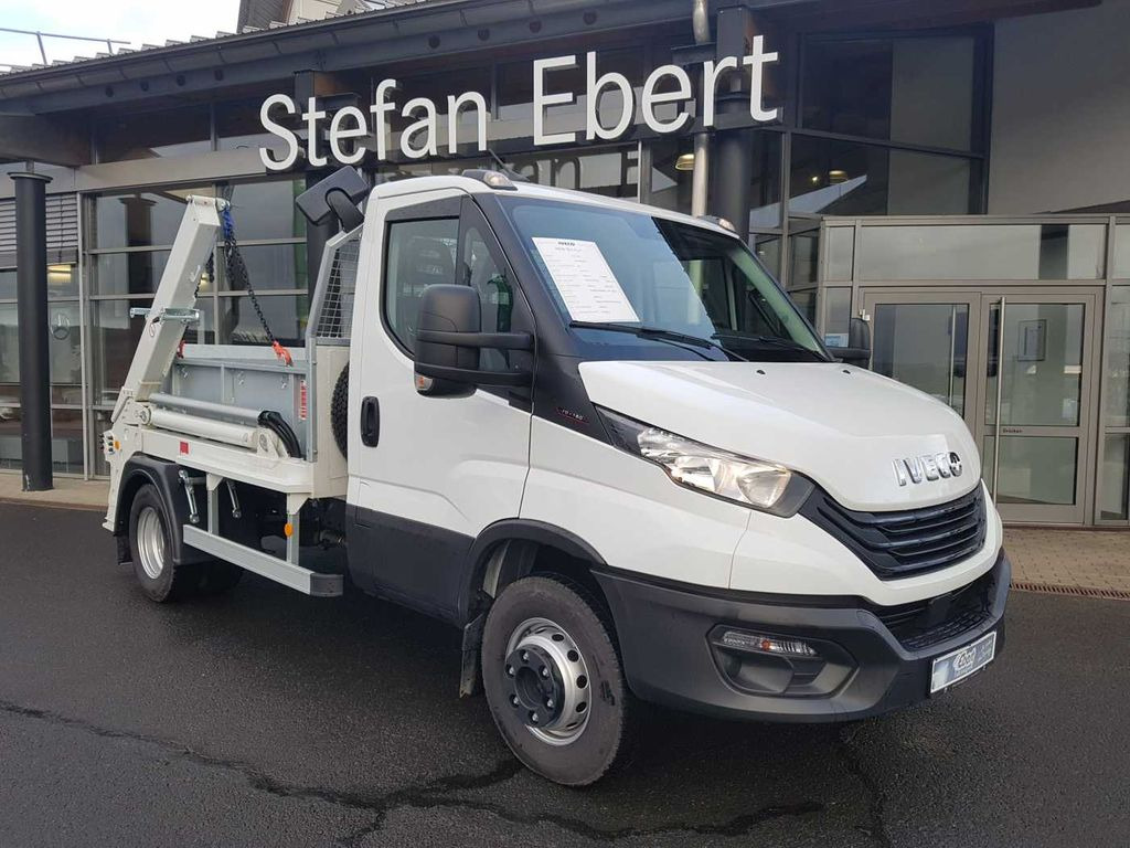 Iveco Daily 70C18H/P *Absetzkipper*AirPRO*AHK* - Camión portacontenedor de cadenas: foto 1 Iveco Daily 70C18H/P *Absetzkipper*AirPRO*AHK* - Camión portacontenedor de cadenas: foto 1