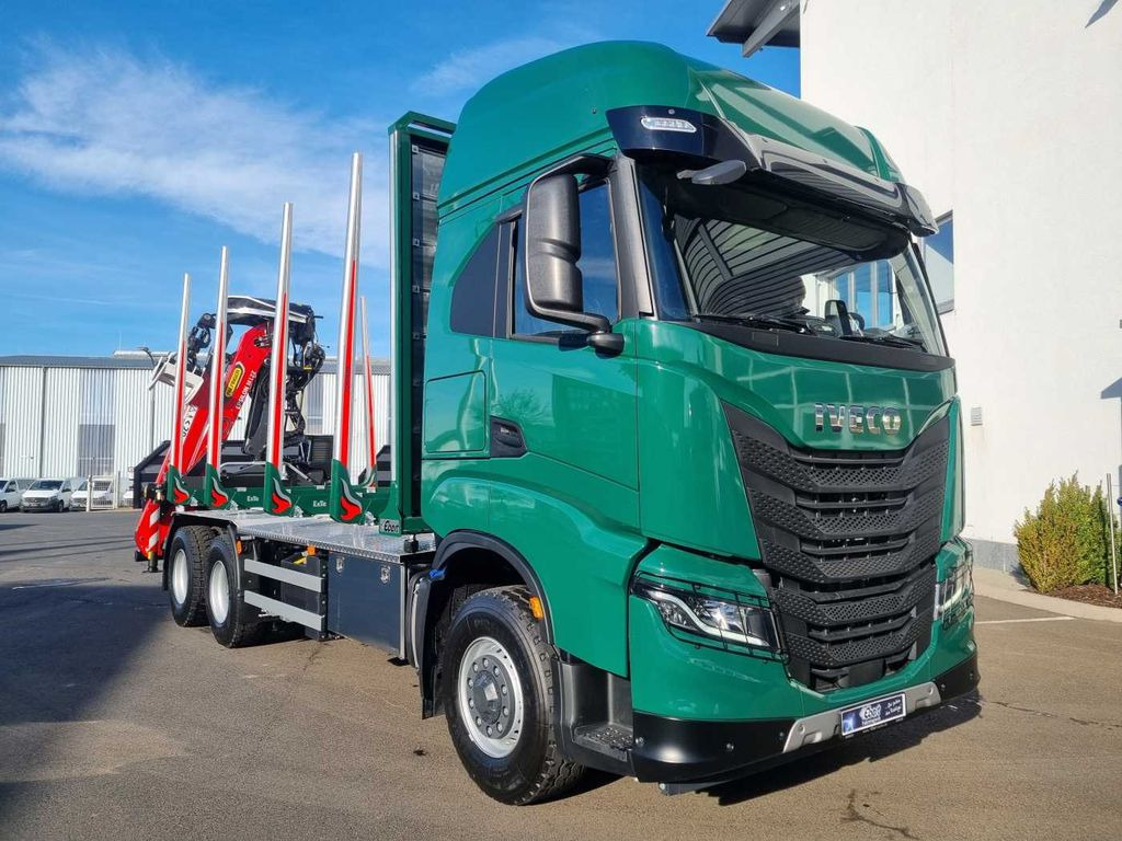 Iveco X-Way AS300X57 Z/P HR ON+ 6x4 (6x6 Hi Traction) - Camión forestal, Camión grúa: foto 5 Iveco X-Way AS300X57 Z/P HR ON+ 6x4 (6x6 Hi Traction) - Camión forestal, Camión grúa: foto 5