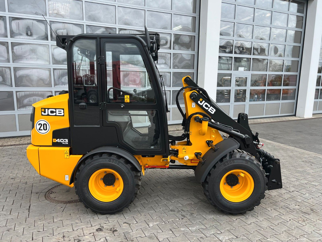 JCB 403 Plus / Neufahrzeug / 2025 / Gabel / Schaufel - Cargadora de ruedas: foto 2 JCB 403 Plus / Neufahrzeug / 2025 / Gabel / Schaufel - Cargadora de ruedas: foto 2