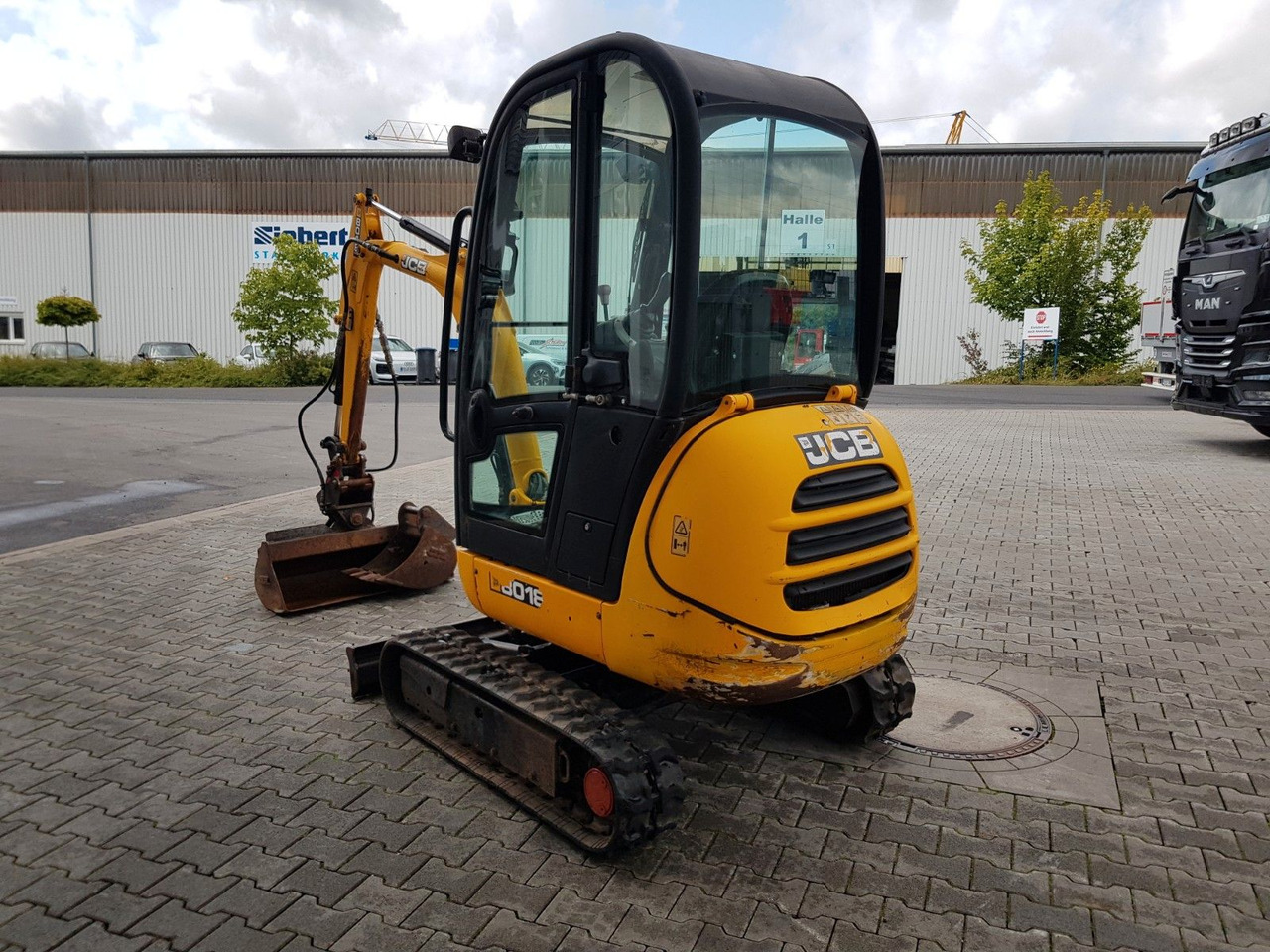 JCB 8018 / 3.420h / hydrl. Grabenräumer / Tieflöffel - Miniexcavadora: foto 5 JCB 8018 / 3.420h / hydrl. Grabenräumer / Tieflöffel - Miniexcavadora: foto 5