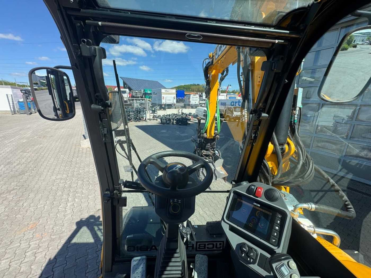Excavadora de ruedas JCB Hydradig HD 110WT / 2021 / 516h! / Tiltrotator: foto 12