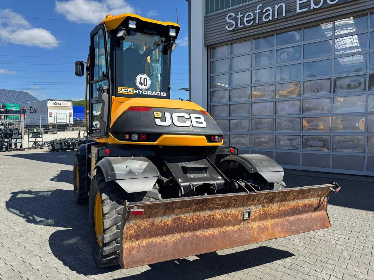 Excavadora de ruedas JCB Hydradig HD 110WT / 2021 / 516h! / Tiltrotator: foto 7