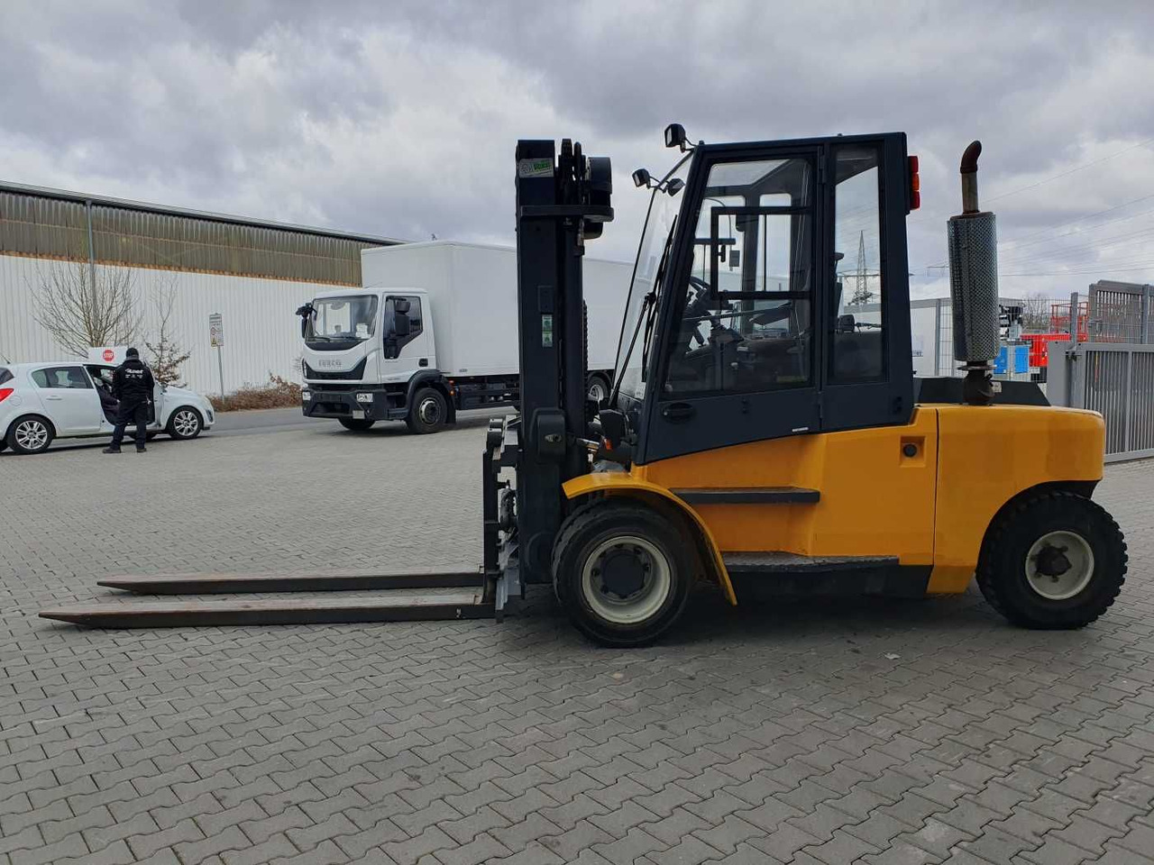 Leasing de  Jungheinrich DFG 680 / 4.500mm / 2.413h / Zinkenverstellgerät Jungheinrich DFG 680 / 4.500mm / 2.413h / Zinkenverstellgerät: foto 7
