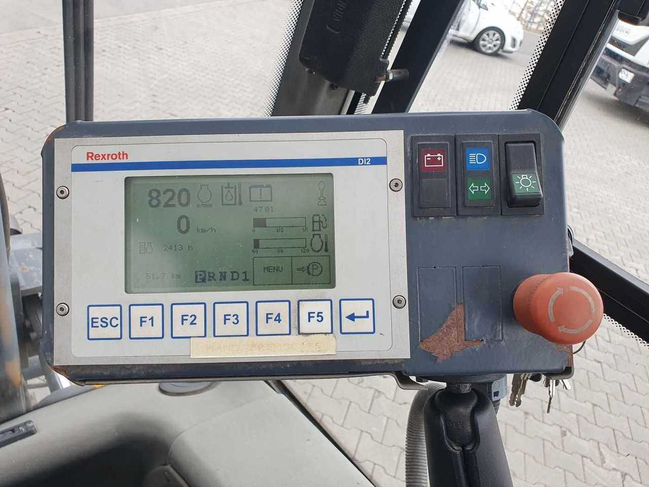 Leasing de  Jungheinrich DFG 680 / 4.500mm / 2.413h / Zinkenverstellgerät Jungheinrich DFG 680 / 4.500mm / 2.413h / Zinkenverstellgerät: foto 11
