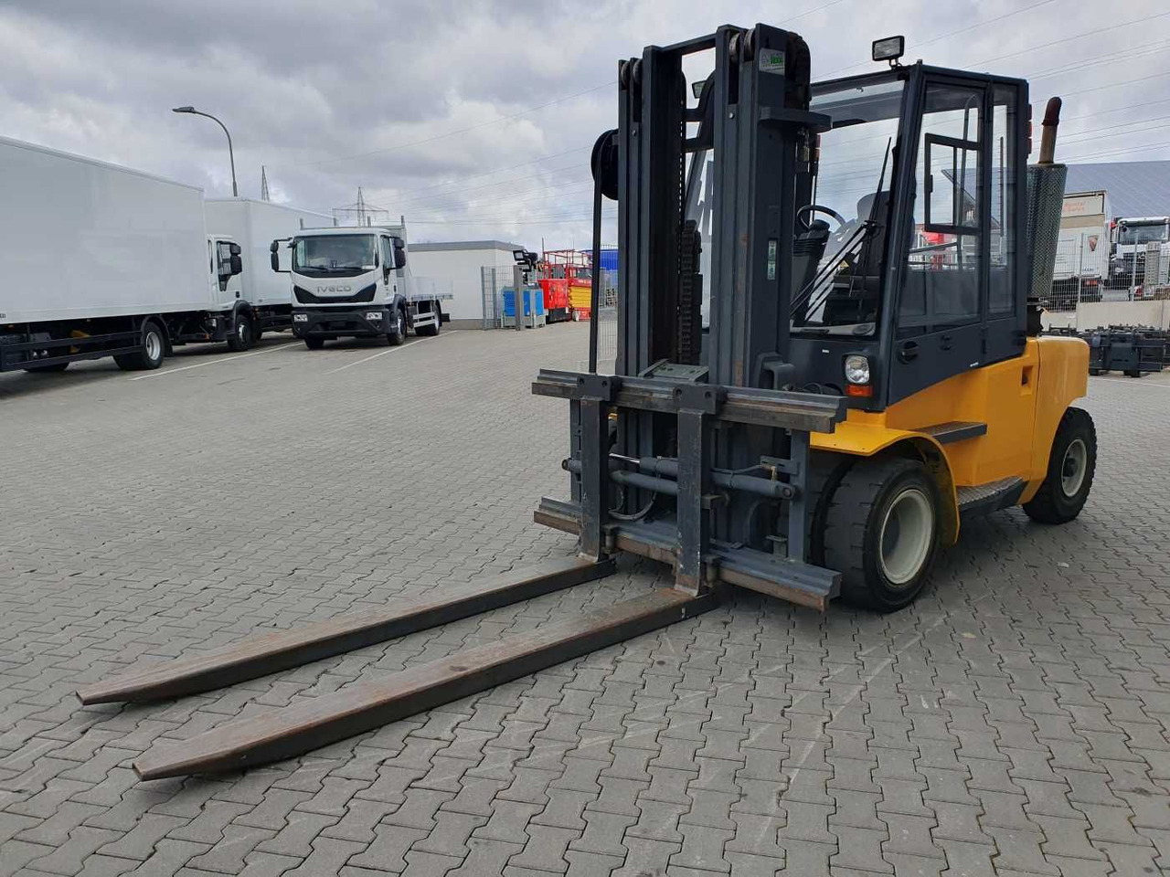 Leasing de  Jungheinrich DFG 680 / 4.500mm / 2.413h / Zinkenverstellgerät Jungheinrich DFG 680 / 4.500mm / 2.413h / Zinkenverstellgerät: foto 8