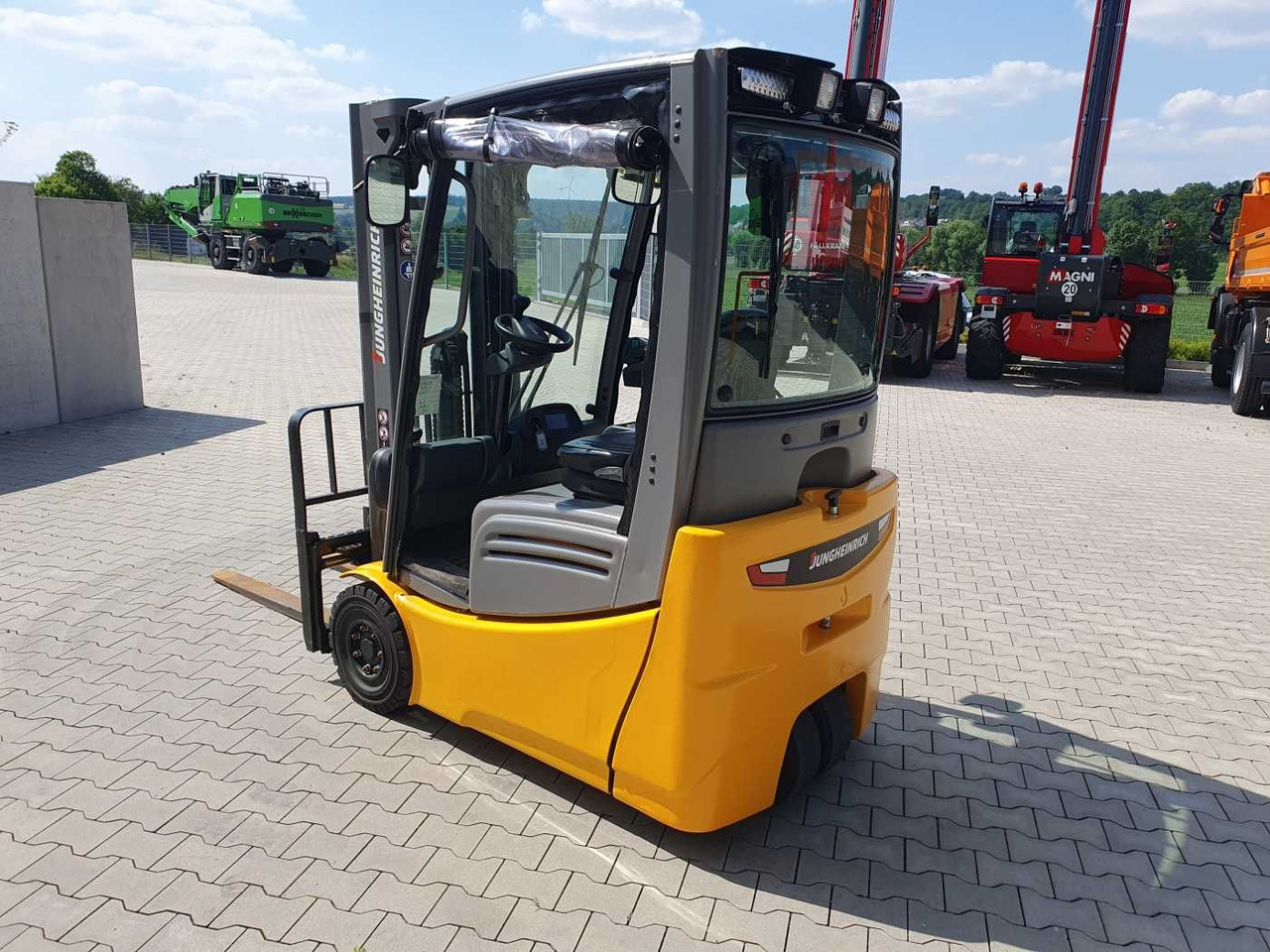 Carretilla elevadora eléctrica Jungheinrich EFG 215 / Triplex: 4.25m! / SS / nur 2.184h!: foto 6