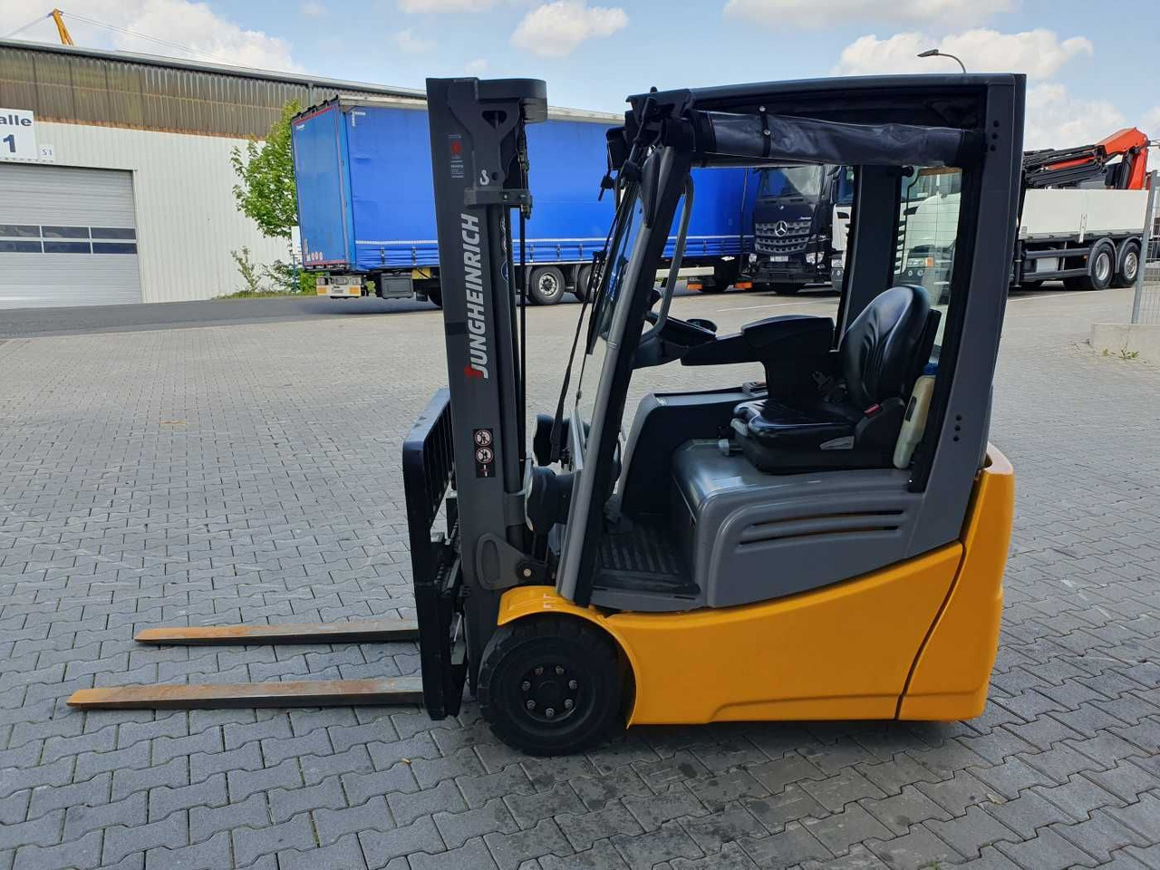 Carretilla elevadora eléctrica Jungheinrich EFG 215 / Triplex: 4.25m! / SS / nur 2.184h!: foto 7