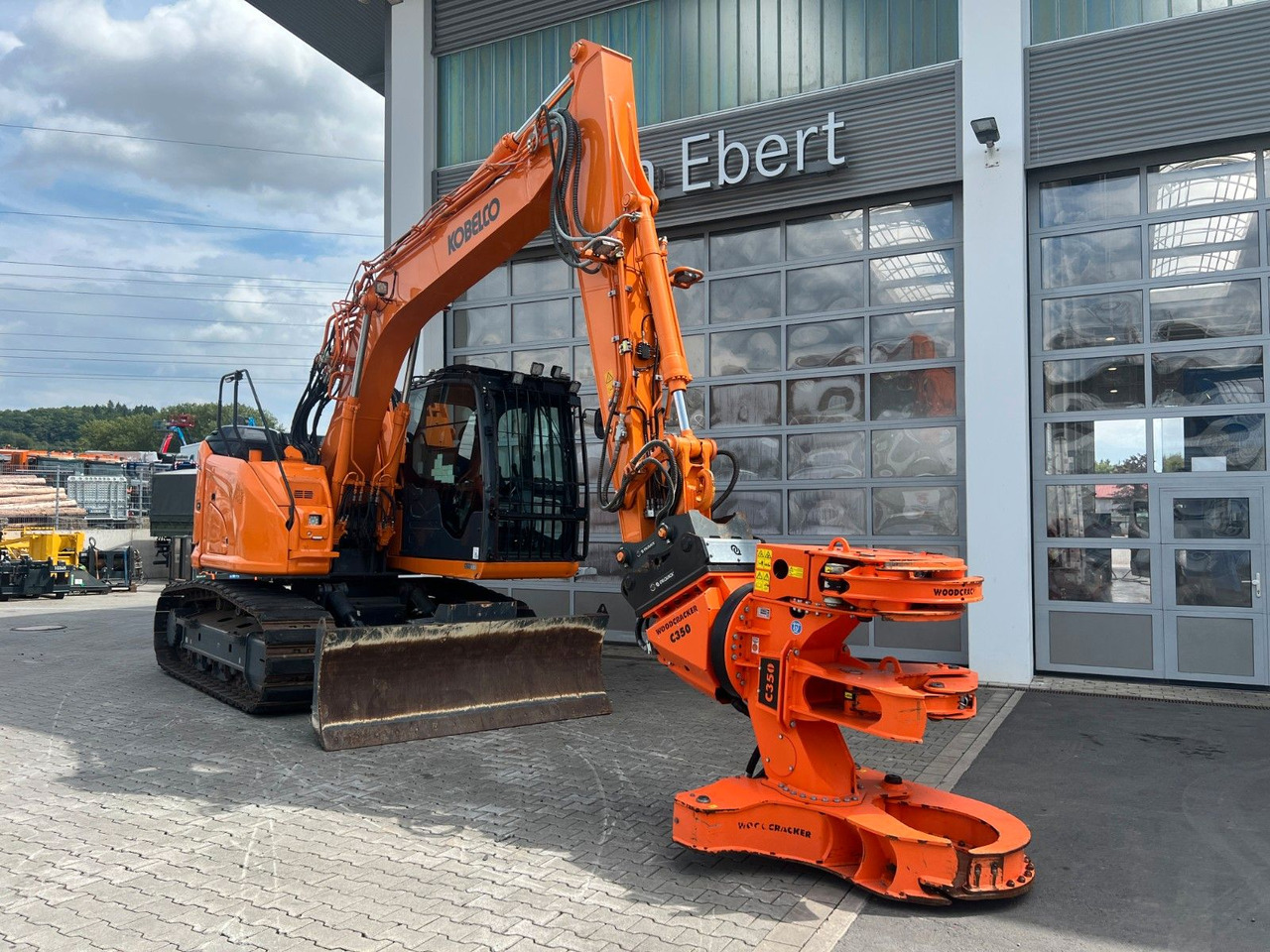 Kobelco ED160 BR-7 / nur 999h! / Woodcracker Löffelpaket - Excavadora de cadenas: foto 3 Kobelco ED160 BR-7 / nur 999h! / Woodcracker Löffelpaket - Excavadora de cadenas: foto 3