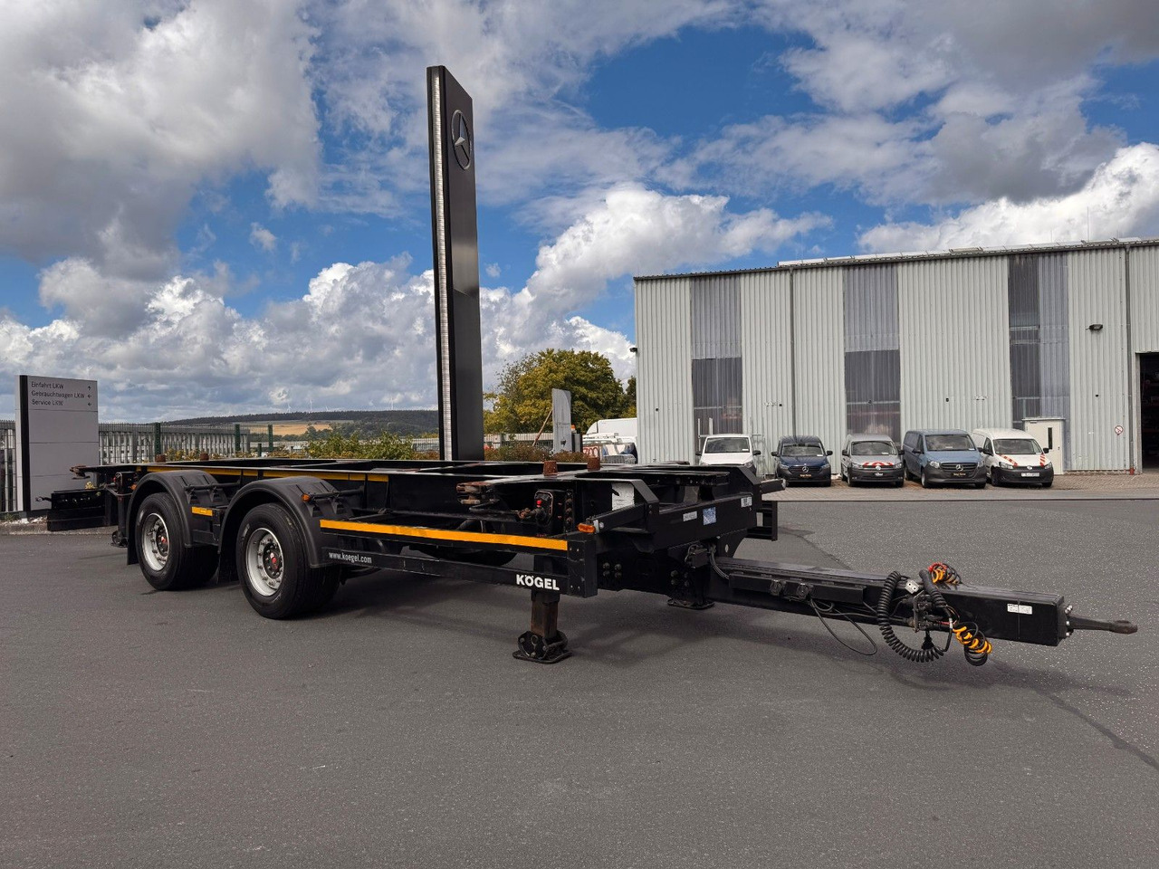 Remolque portacontenedore/ Intercambiable Kögel ZW 18 Lafette SAF Achsen 15.910kg Nutzlast: foto 15 Remolque portacontenedore/ Intercambiable Kögel ZW 18 Lafette SAF Achsen 15.910kg Nutzlast: foto 15