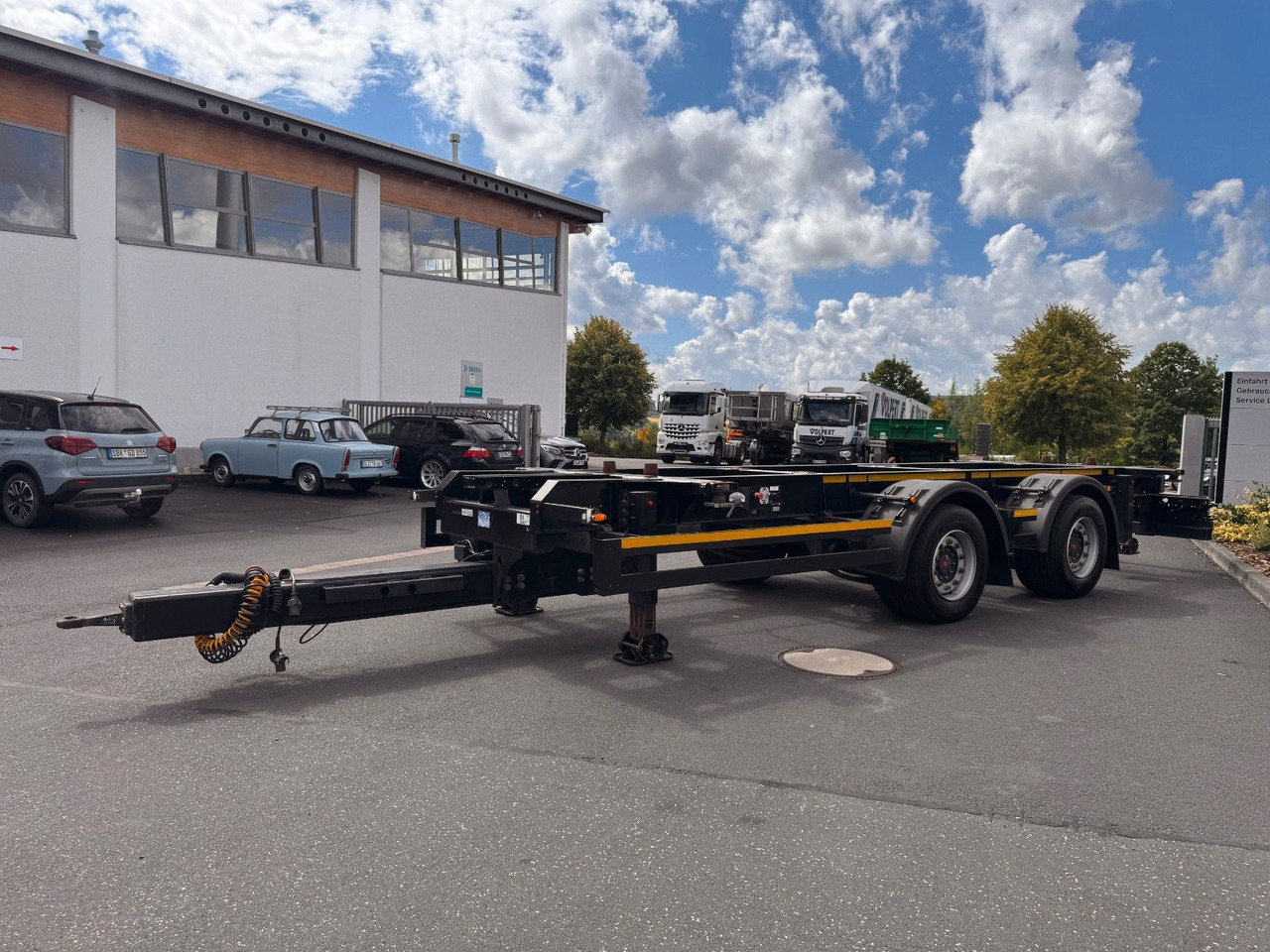 Remolque portacontenedore/ Intercambiable Kögel ZW 18 Lafette SAF Achsen 15.910kg Nutzlast: foto 19 Remolque portacontenedore/ Intercambiable Kögel ZW 18 Lafette SAF Achsen 15.910kg Nutzlast: foto 19