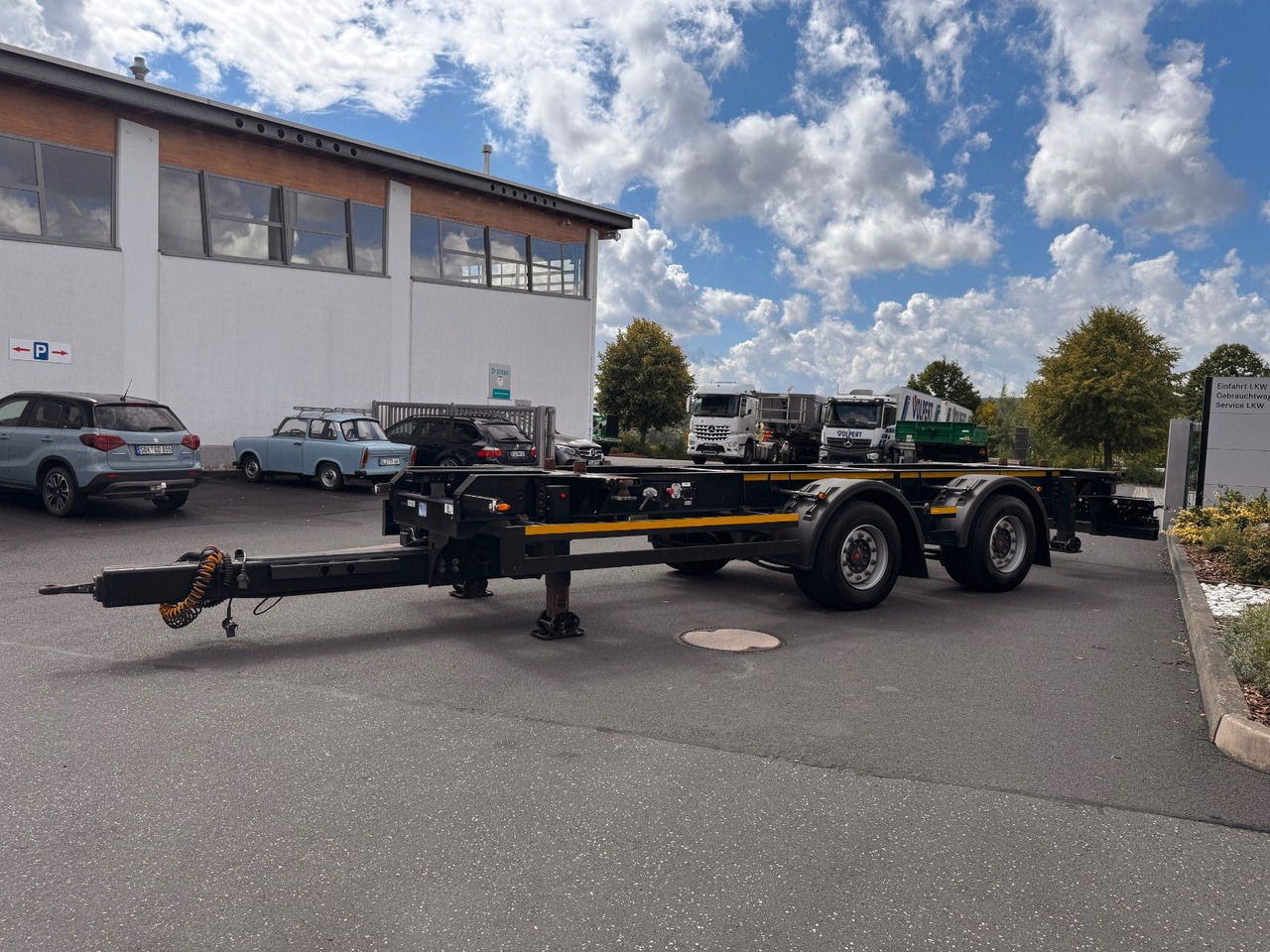 Remolque portacontenedore/ Intercambiable Kögel ZW 18 Lafette SAF Achsen 15.910kg Nutzlast: foto 18 Remolque portacontenedore/ Intercambiable Kögel ZW 18 Lafette SAF Achsen 15.910kg Nutzlast: foto 18