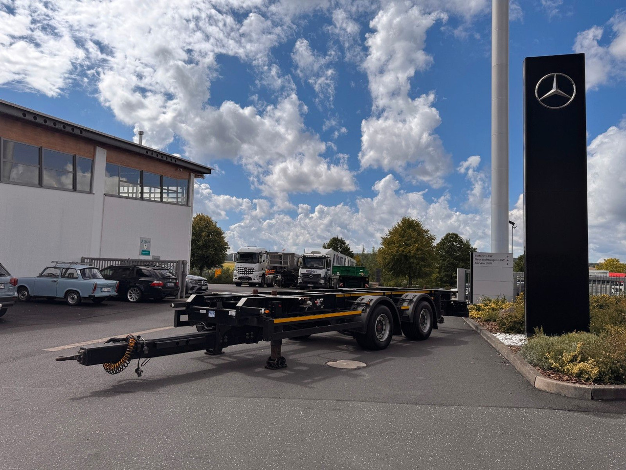 Remolque portacontenedore/ Intercambiable Kögel ZW 18 Lafette SAF Achsen 15.910kg Nutzlast: foto 30 Remolque portacontenedore/ Intercambiable Kögel ZW 18 Lafette SAF Achsen 15.910kg Nutzlast: foto 30