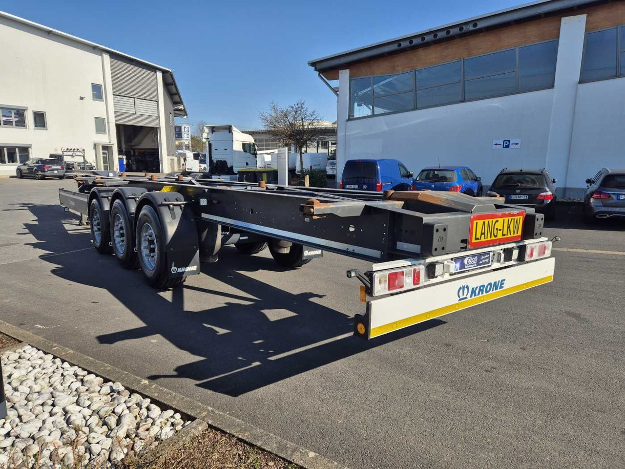 Krone SD BDF BPW-Achsen Liftachse mitte Container - Semirremolque portacontenedore/ Intercambiable: foto 3 Krone SD BDF BPW-Achsen Liftachse mitte Container - Semirremolque portacontenedore/ Intercambiable: foto 3