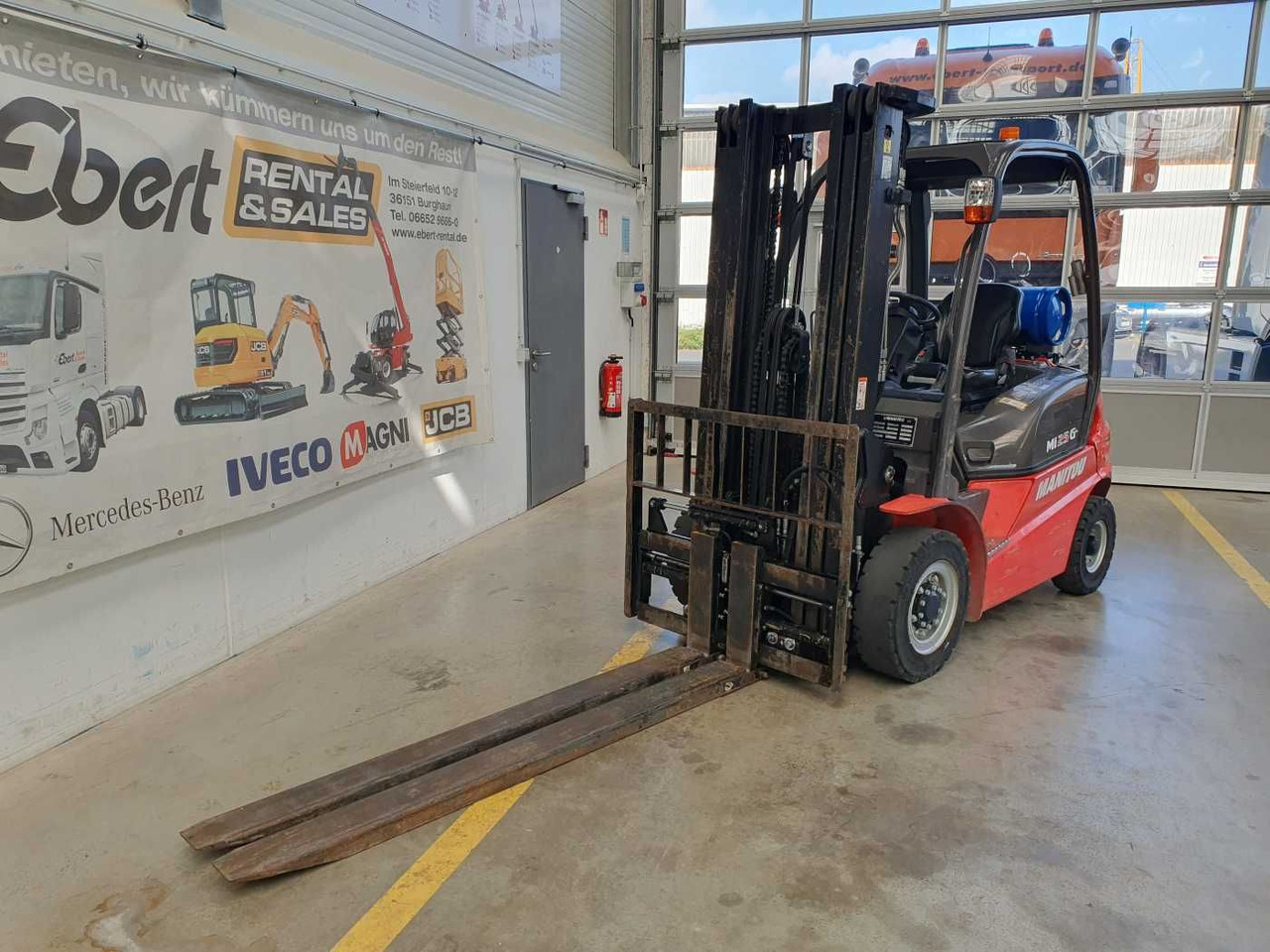 Manitou MI 25 G / Triplex: 4.70m / nur 1.976h! / SS - Carretilla elevadora de gas: foto 4 Manitou MI 25 G / Triplex: 4.70m / nur 1.976h! / SS - Carretilla elevadora de gas: foto 4