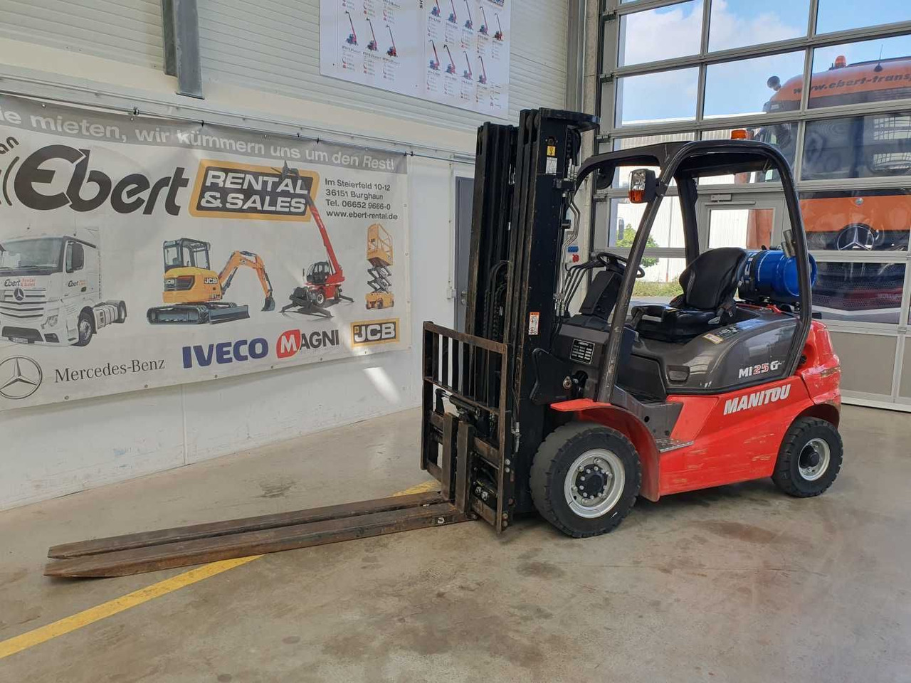 Manitou MI 25 G / Triplex: 4.70m / nur 1.976h! / SS - Carretilla elevadora de gas: foto 3 Manitou MI 25 G / Triplex: 4.70m / nur 1.976h! / SS - Carretilla elevadora de gas: foto 3