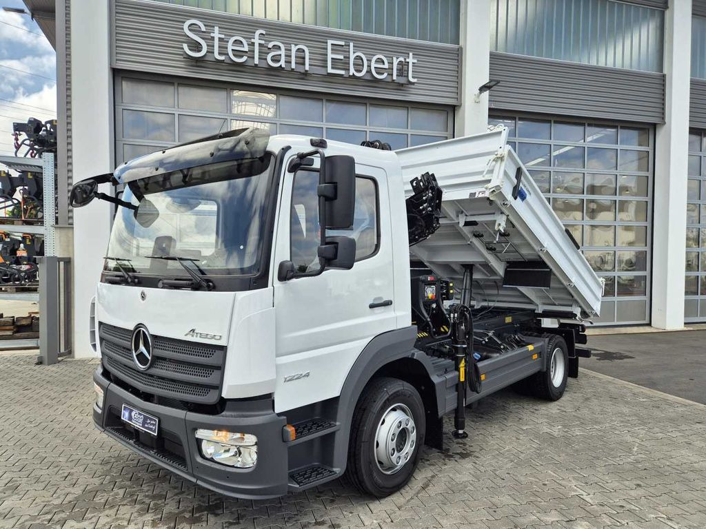 Mercedes-Benz Atego 1224 KK Kipper+Kran+Funk+Greifersteuerung Mercedes-Benz Atego 1224 KK Kipper+Kran+Funk+Greifersteuerung - Camión volquete, Camión grúa: foto 1 Mercedes-Benz Atego 1224 KK Kipper+Kran+Funk+Greifersteuerung Mercedes-Benz Atego 1224 KK Kipper+Kran+Funk+Greifersteuerung - Camión volquete, Camión grúa: foto 1