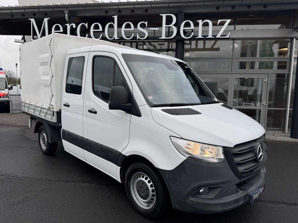 Mercedes-Benz Sprinter 215 CDI DoKa 9G Klima AHK Tempomat SHZ - Furgoneta con lona: foto 1 Mercedes-Benz Sprinter 215 CDI DoKa 9G Klima AHK Tempomat SHZ - Furgoneta con lona: foto 1