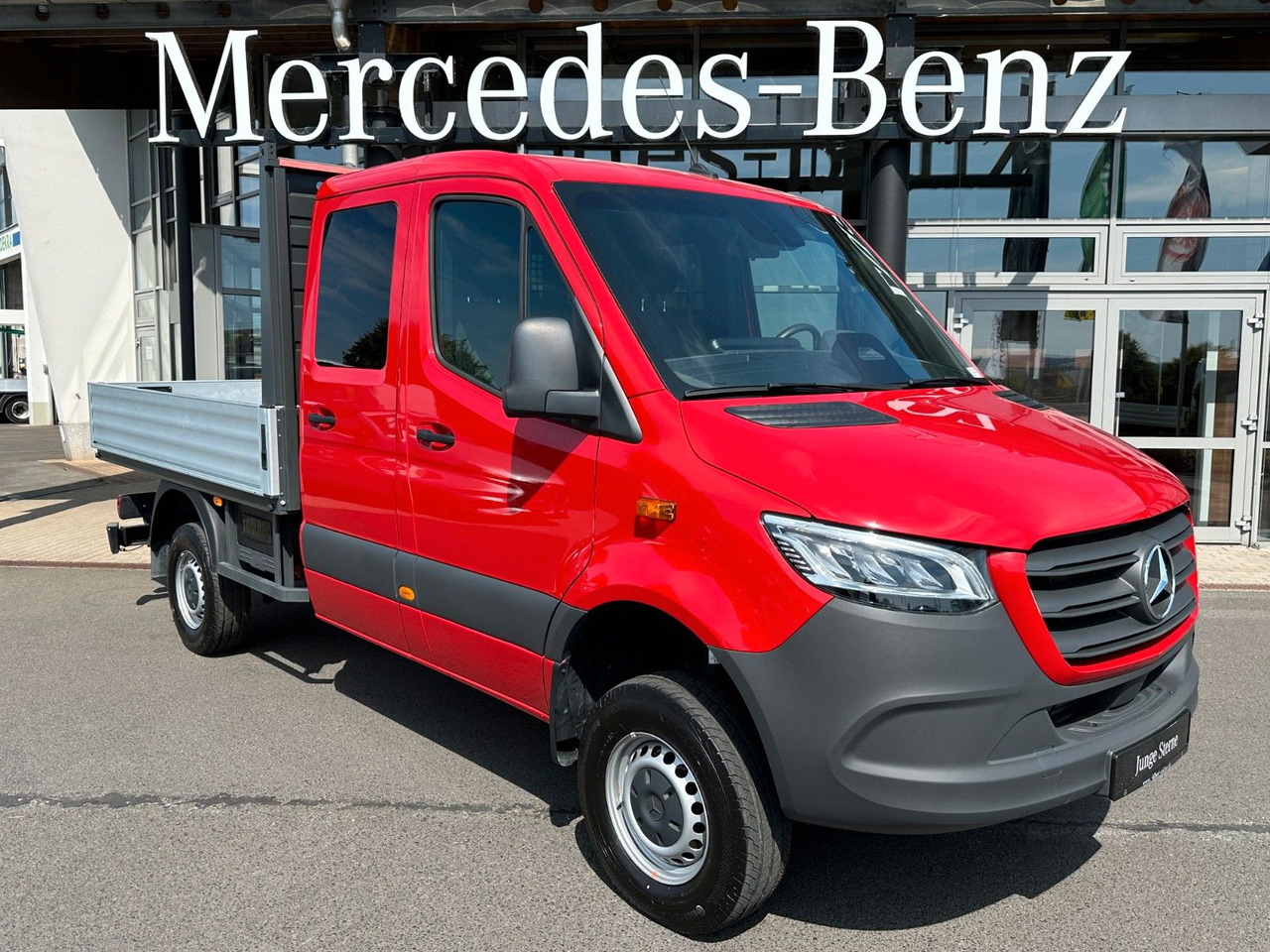 Mercedes-Benz Sprinter 319 CDI 4x4 DoKa Klima AHK3,5to - Furgoneta caja abierta, Furgoneta combi: foto 1 Mercedes-Benz Sprinter 319 CDI 4x4 DoKa Klima AHK3,5to - Furgoneta caja abierta, Furgoneta combi: foto 1