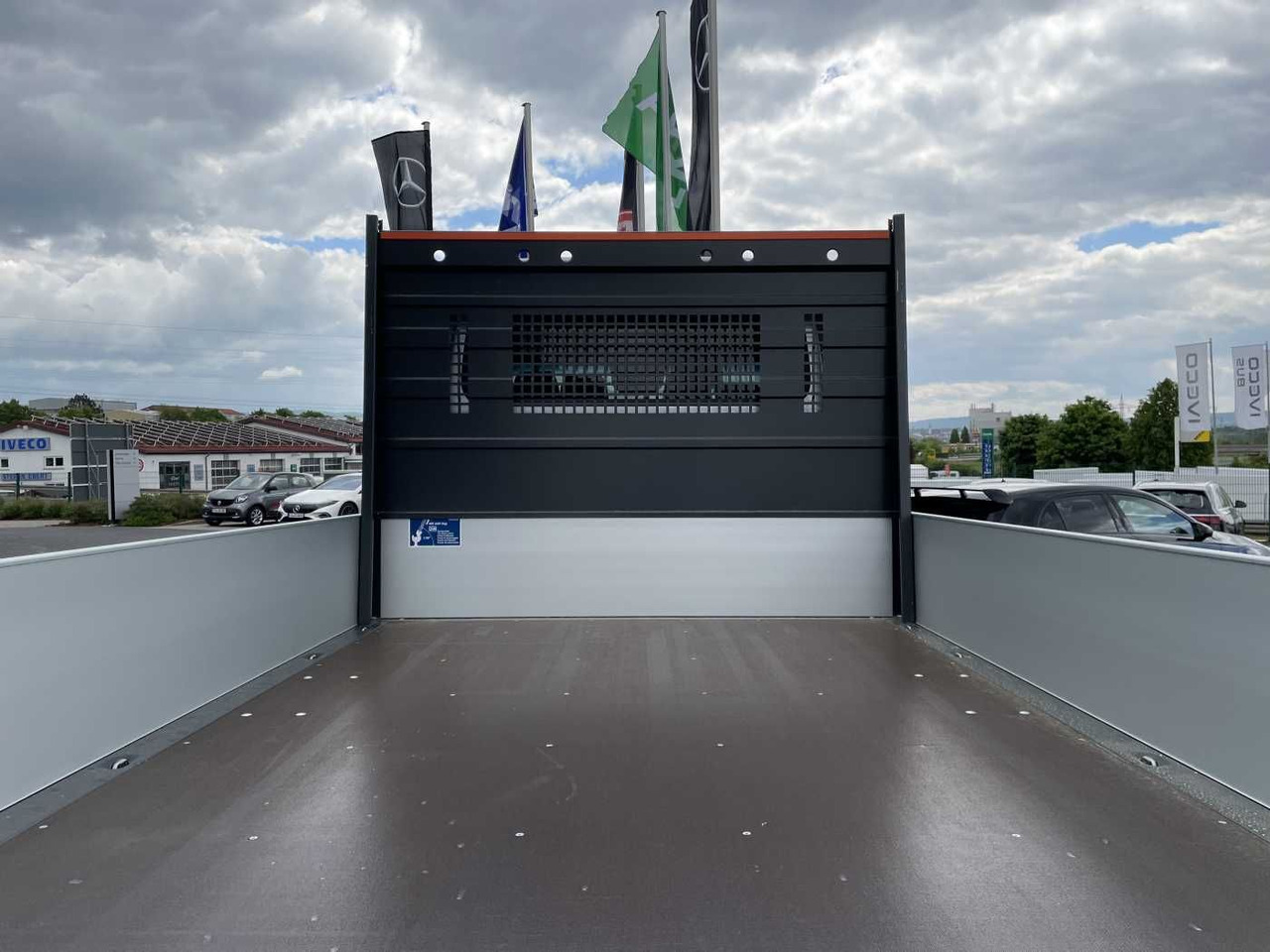Furgoneta con lona Mercedes-Benz Sprinter 319 CDI 4x4 DoKa Klima Stdheiz AHK LED: foto 7