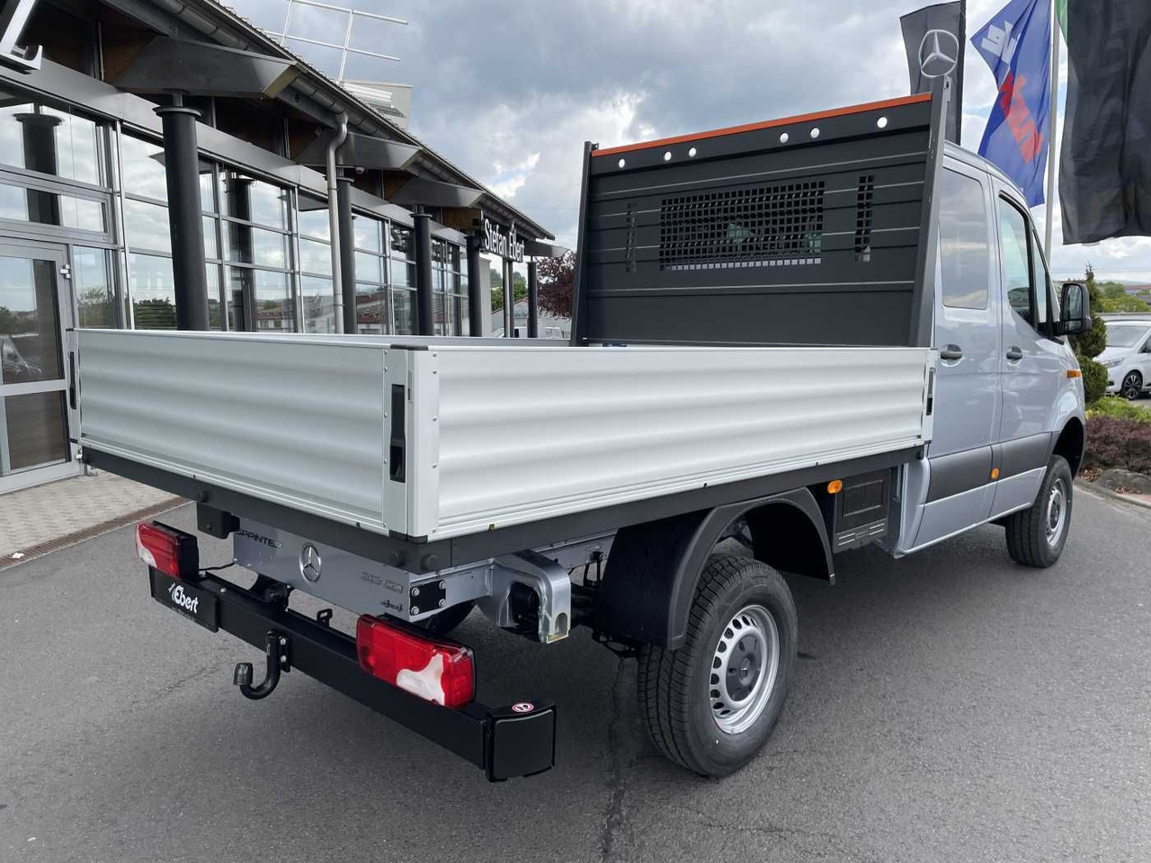 Furgoneta con lona Mercedes-Benz Sprinter 319 CDI 4x4 DoKa Klima Stdheiz AHK LED: foto 6