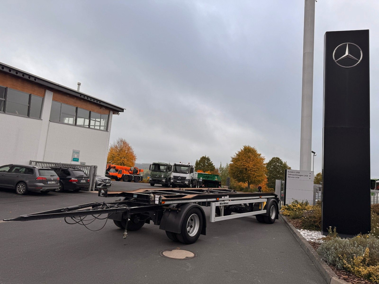 Müller-Mitteltal RA-T 18,0 Containerfahrgestell - Remolque chasis: foto 2 Müller-Mitteltal RA-T 18,0 Containerfahrgestell - Remolque chasis: foto 2