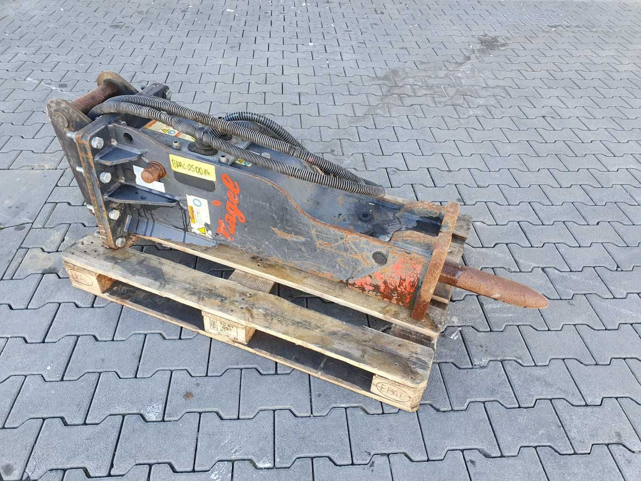 Nagel M5 Rammer / Hydraulikhammer / MS03 / 2017 - Martillo hidráulico para Maquinaria de construcción: foto 1 Nagel M5 Rammer / Hydraulikhammer / MS03 / 2017 - Martillo hidráulico para Maquinaria de construcción: foto 1