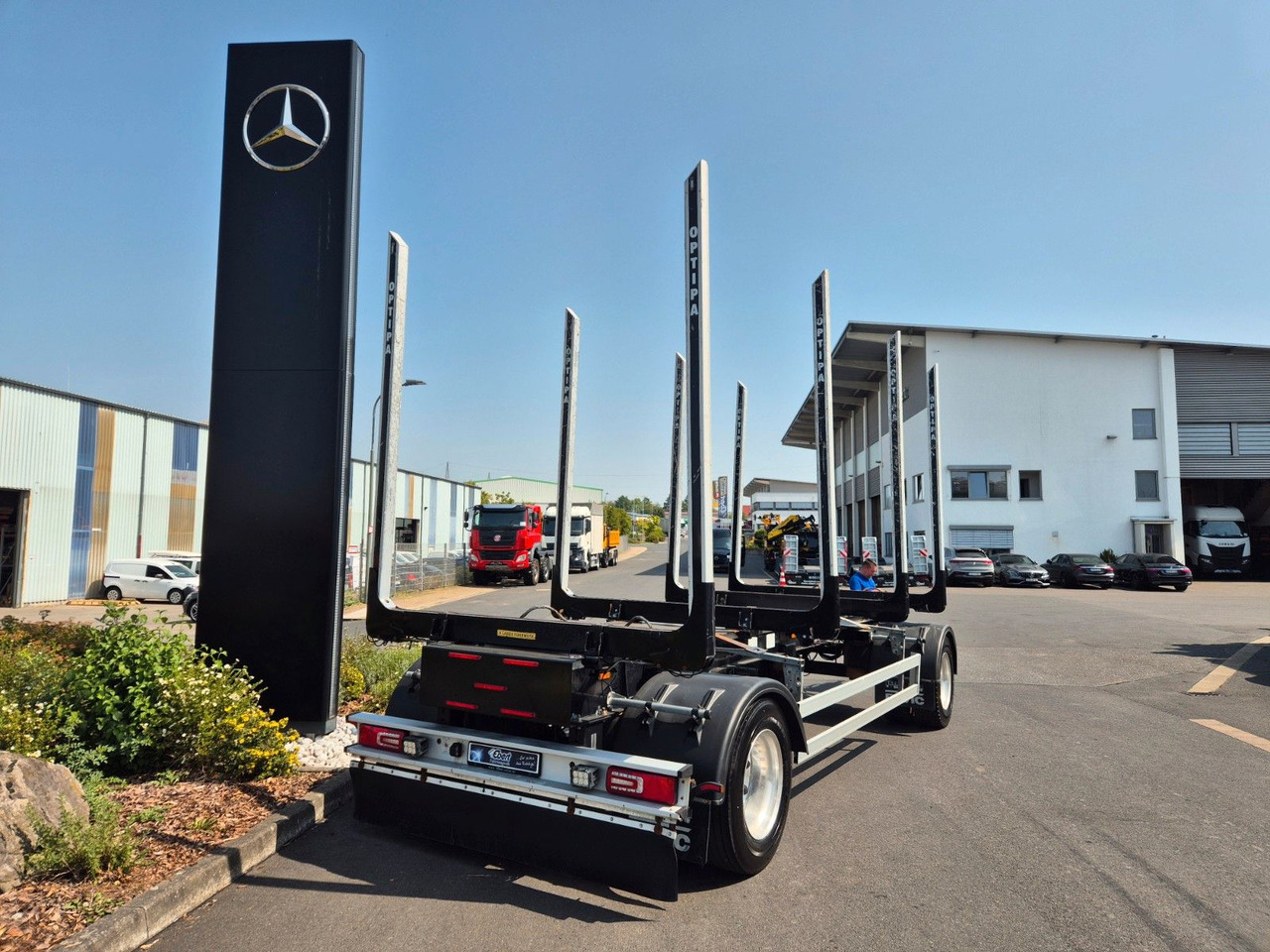 PAVIC HTA 20 QSTE 690 SAF Achsen Alu-Felgen - Remolque maderero: foto 3 PAVIC HTA 20 QSTE 690 SAF Achsen Alu-Felgen - Remolque maderero: foto 3